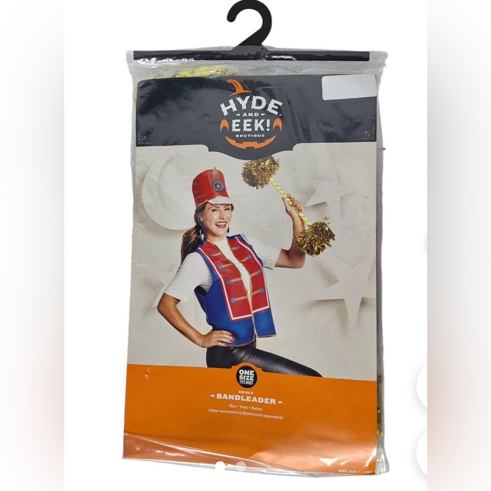 Hyde And Eek Bandleader Halloween Costume Adult One Size Fits Most NWT